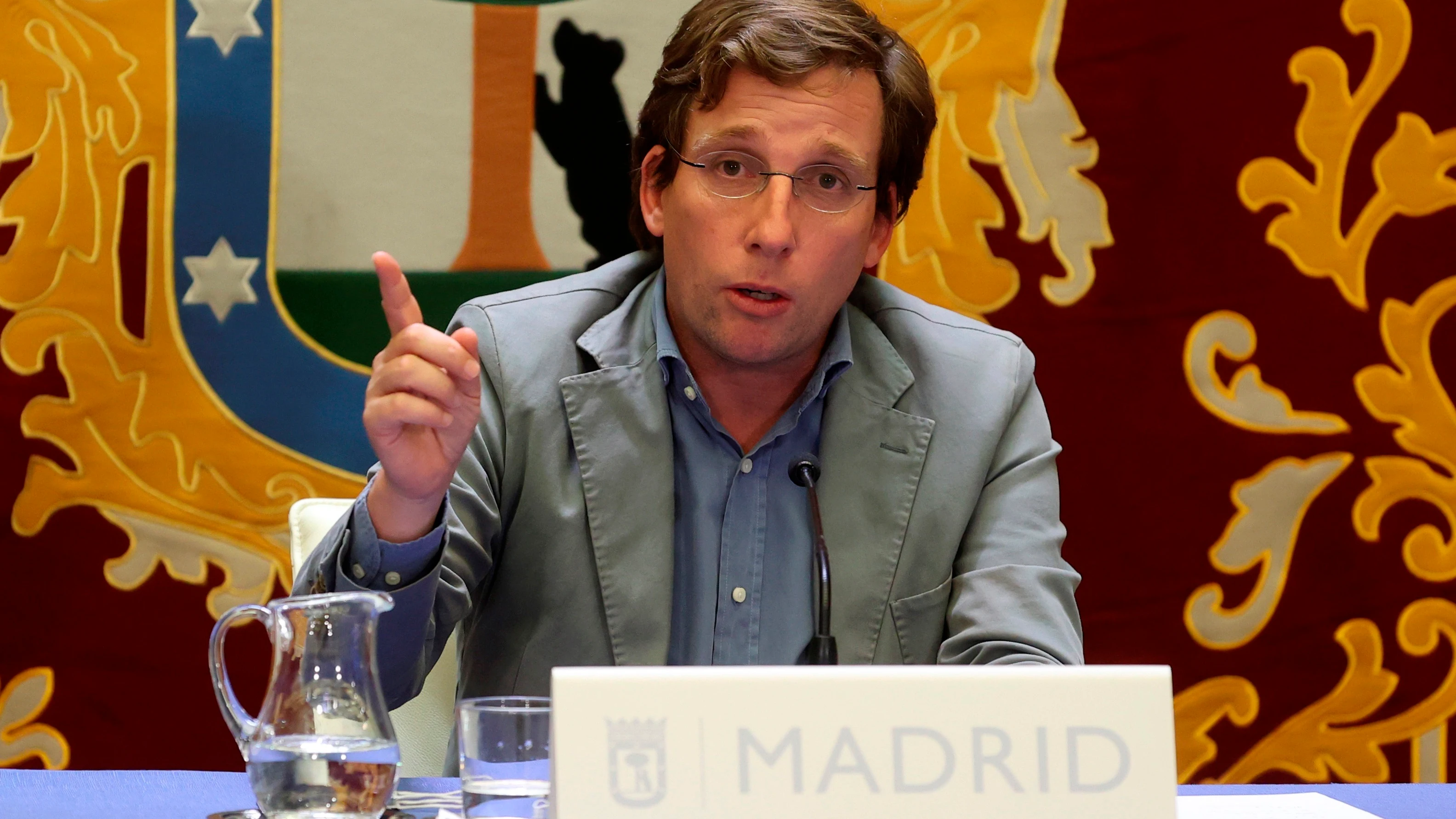 El alcalde de Madrid, José Luis Martínez-Almeida El alcalde de Madrid, José Luis Martínez-Almeida