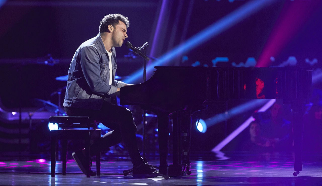 Manuel Cabello en 'La Voz'