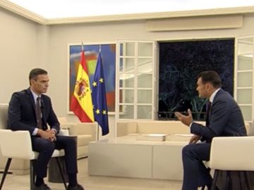 El presidente del Gobierno, Pedro Sánchez, en laSexta Noche