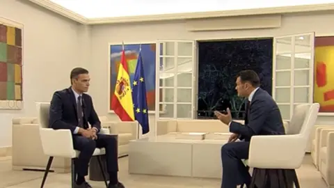El presidente del Gobierno, Pedro Sánchez, en laSexta Noche El presidente del Gobierno, Pedro Sánchez, en laSexta Noche