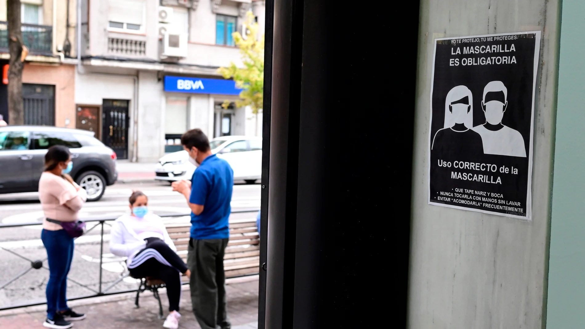 Vecinos de las zonas afectadas de Madrid Vecinos de las zonas afectadas de Madrid