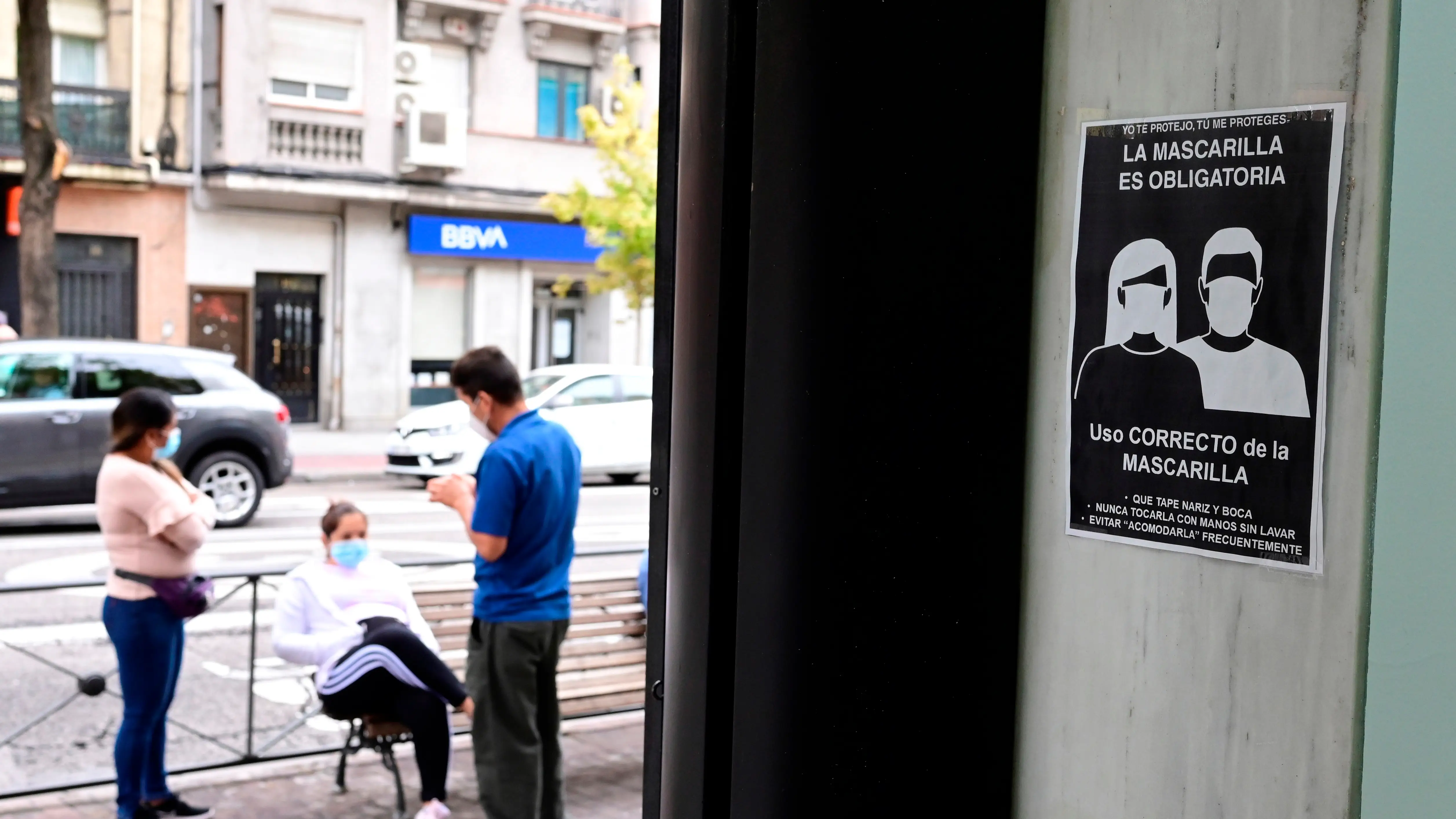 Vecinos de las zonas afectadas de Madrid Vecinos de las zonas afectadas de Madrid