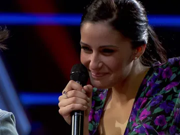 María Cortés se reencuentra con Pablo López un año después en 'La Voz' María Cortés se reencuentra con Pablo López un año después en 'La Voz'