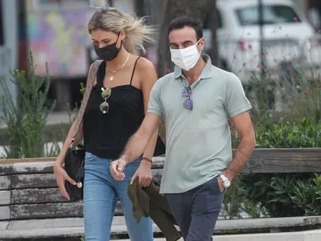 Ana Soria y Enrique Ponce en Nimes Ana Soria y Enrique Ponce en Nimes