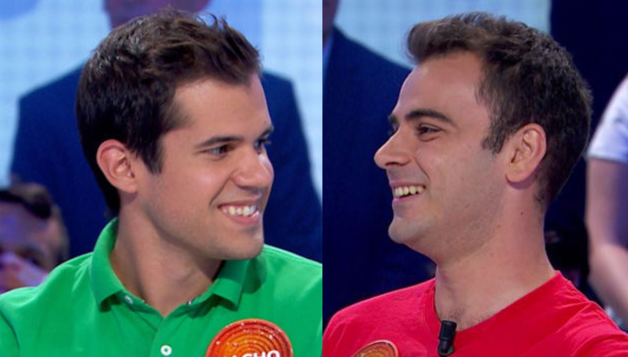 Nacho y Pablo en 'Pasapalabra' Nacho y Pablo en 'Pasapalabra'