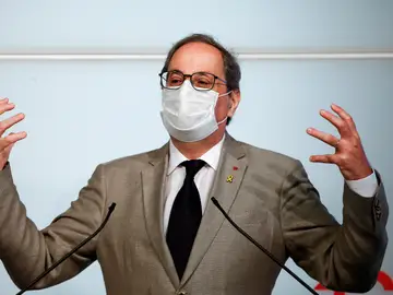 El presidente de la Generalitat, Quim Torra, en una imagen de archivo El presidente de la Generalitat, Quim Torra, en una imagen de archivo