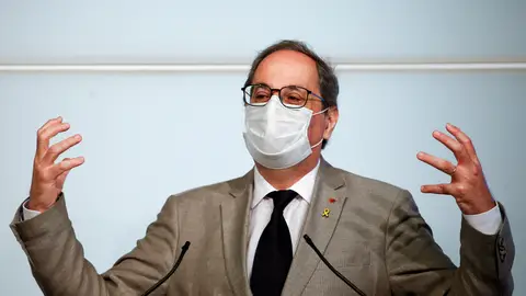 El presidente de la Generalitat, Quim Torra, en una imagen de archivo El presidente de la Generalitat, Quim Torra.