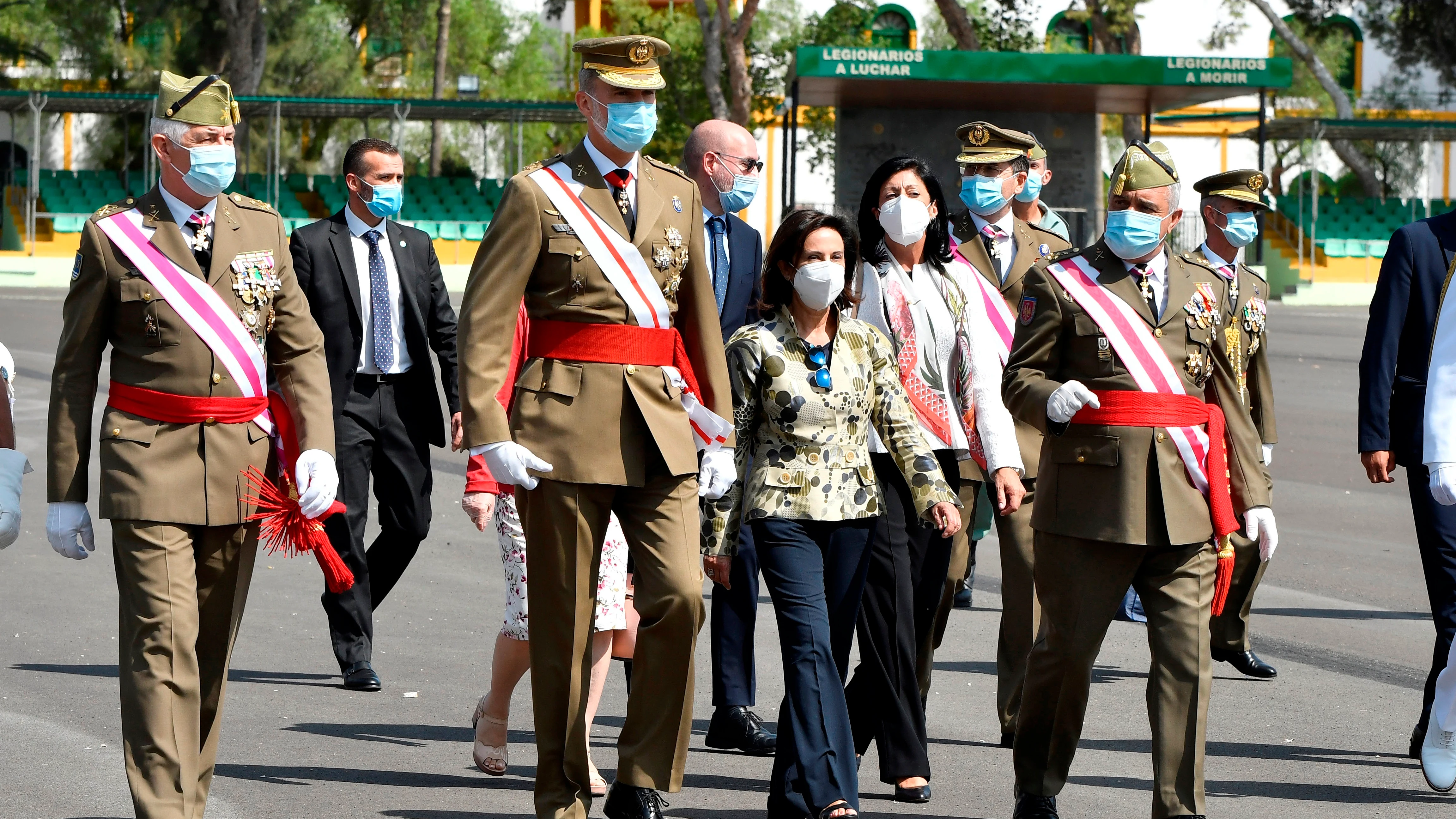 El Rey Felipe en el acto por el aniversario de La Legión El Rey Felipe en el acto por el aniversario de La Legión