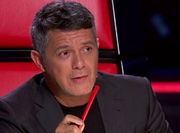 Alejandro Sanz se rinde ante el talento de Rafael Ruiz en 'La Voz'