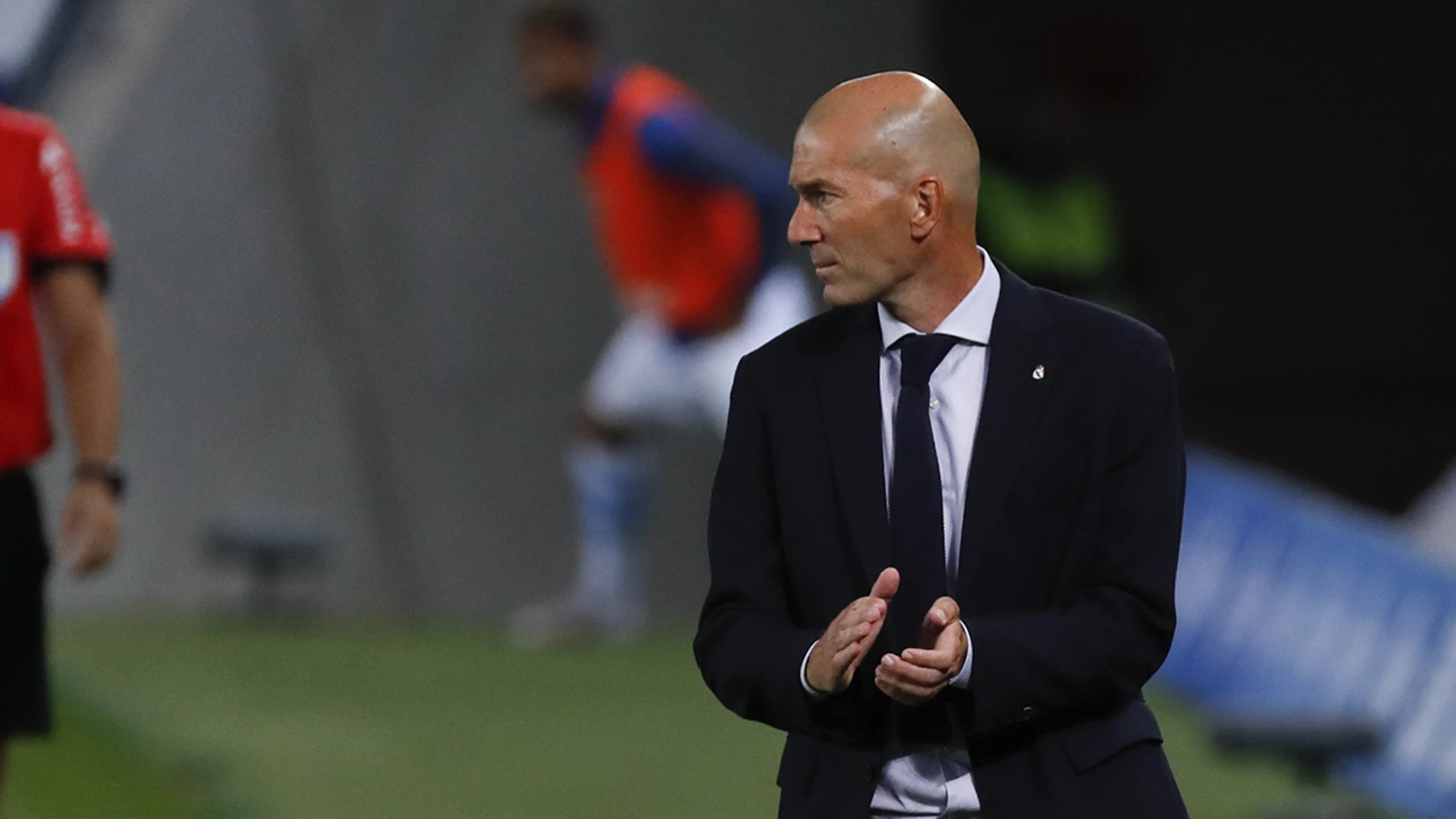 El entrenador del Real Madrid, Zinedine Zidane El entrenador del Real Madrid, Zinedine Zidane