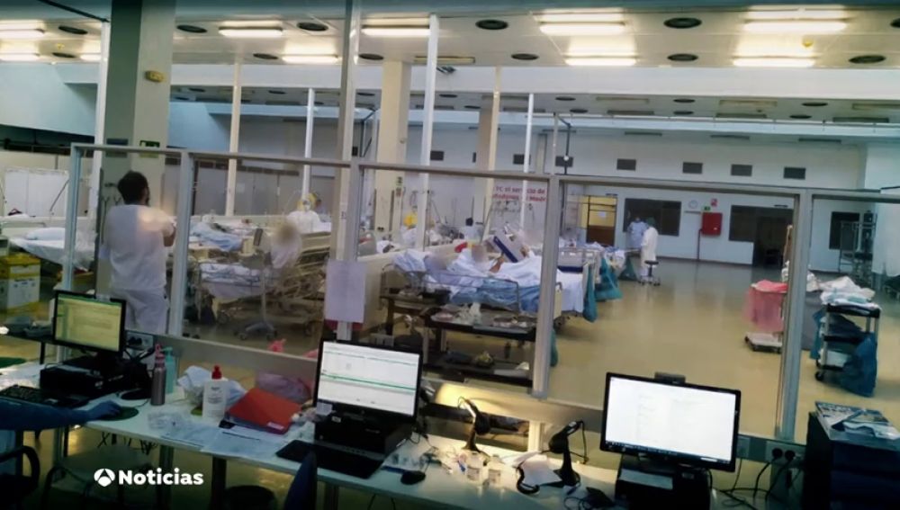 El hospital de La Paz de Madrid ya tiene enfermos de coronavirus en el gimnasio