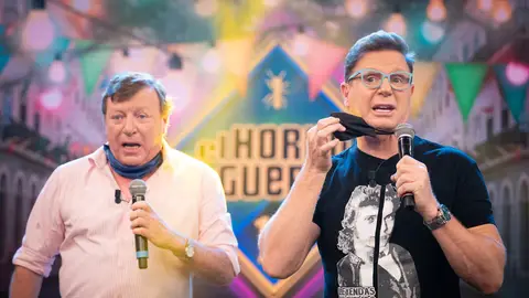 Los Morancos levantan el ánimo en 'El Hormiguero 3.0' interpretando en directo su éxito viral 'La nueva normalidad' Los Morancos levantan el ánimo en 'El Hormiguero 3.0' interpretando en directo su éxito viral 'La nueva normalidad'