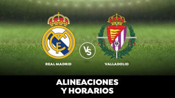 Real Madrid - Valladolid: Horario, alineaciones y dónde ver el partido de la Liga Santander en directo