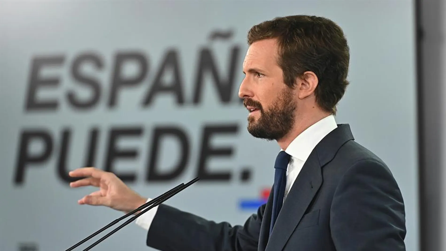 Pablo Casado: "La inhabilitación de Quim Torra es posible gracias a una denuncia del PP" Pablo Casado: "La inhabilitación de Quim Torra es posible gracias a una denuncia del PP"