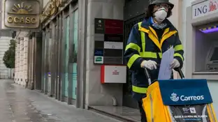 Las oficinas de Correos también harán de cajeros del Banco Santander Las oficinas de Correos también harán de cajeros del Banco Santander