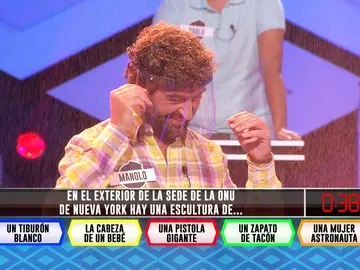 El equipo ‘Quattrocento’ se venga de Manolo, de ‘Los dispersos’, eliminándolo en ‘¡Boom!’ El equipo ‘Quattrocento’ se venga de Manolo, de ‘Los dispersos’, eliminándolo en ‘¡Boom!’