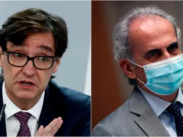 Salvador Illa y Enrique Ruiz Escudero se reúnen hoy para desbloquear la crisis del coronavirus en Madrid Salvador Illa y Enrique Ruiz Escudero se reúnen hoy para desbloquear la crisis del coronavirus en Madrid