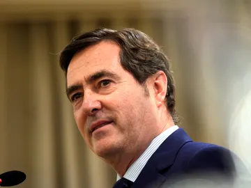 El presidente de la CEOE, Antonio Garamendi El presidente de la CEOE, Antonio Garamendi
