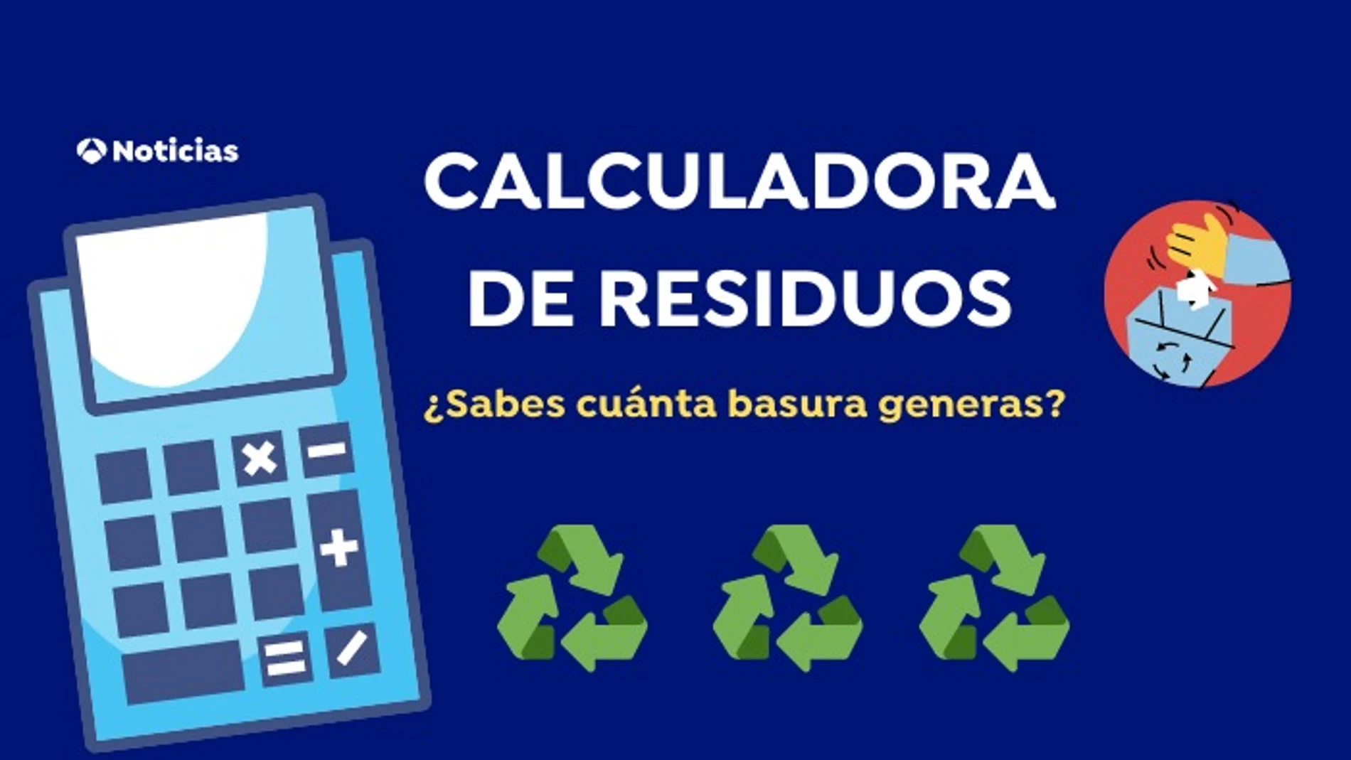Calculadora de residuos Calculadora de residuos