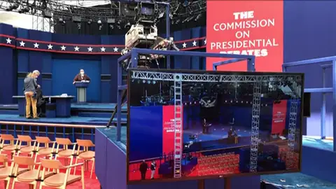 Donald Trump y Joe Biden se juegan en el primer debate quién lidera la carrera hacia la Casa Blanca Donald Trump y Joe Biden se juegan en el primer debate quién lidera la carrera hacia la Casa Blanca