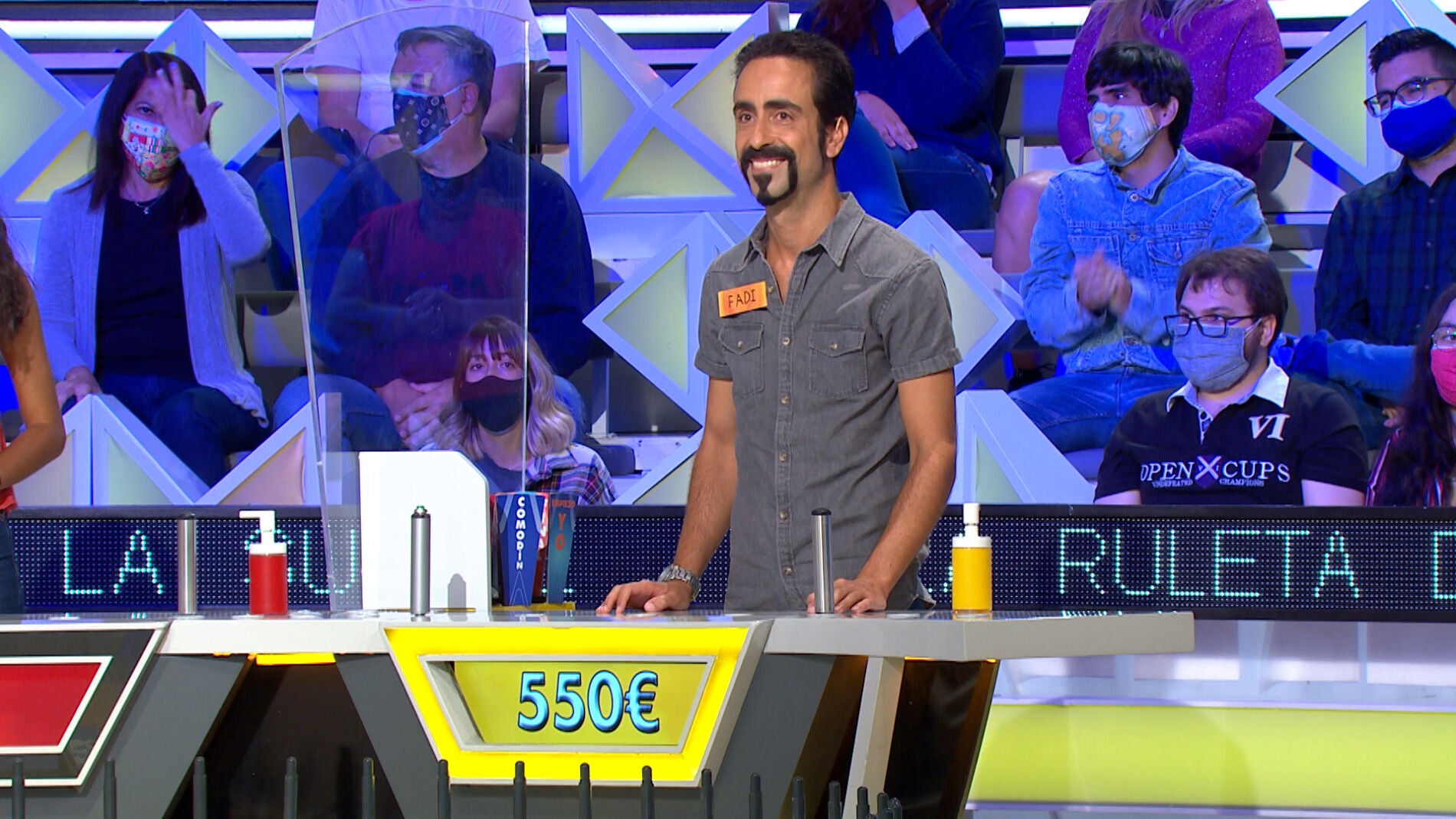 El desliz con el que Fadi pierde parte de su dinero en &lsquo;La ruleta de la suerte&rsquo;: &ldquo;Eres una ONG&rdquo;