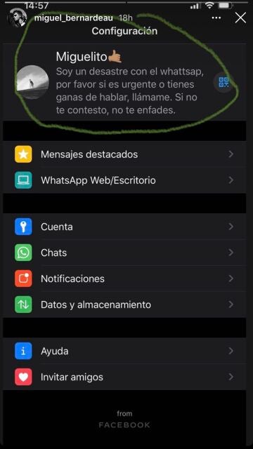 A TRAVÉS DE SUS STORIES