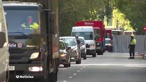 Caravana de hosteleros ante la pérdida de casi la mitad de la actividad por las restricciones del coronavirus Caravana de hosteleros ante la pérdida de casi la mitad de la actividad por las restricciones del coronavirus