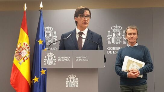 Salvador Illa y Fernando Sim&oacute;n