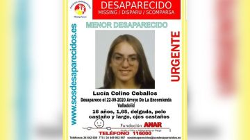 Joven desaparecida en Valladolid 