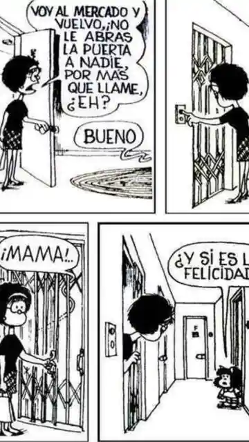 Mafalda y al felicidad Mafalda y al felicidad