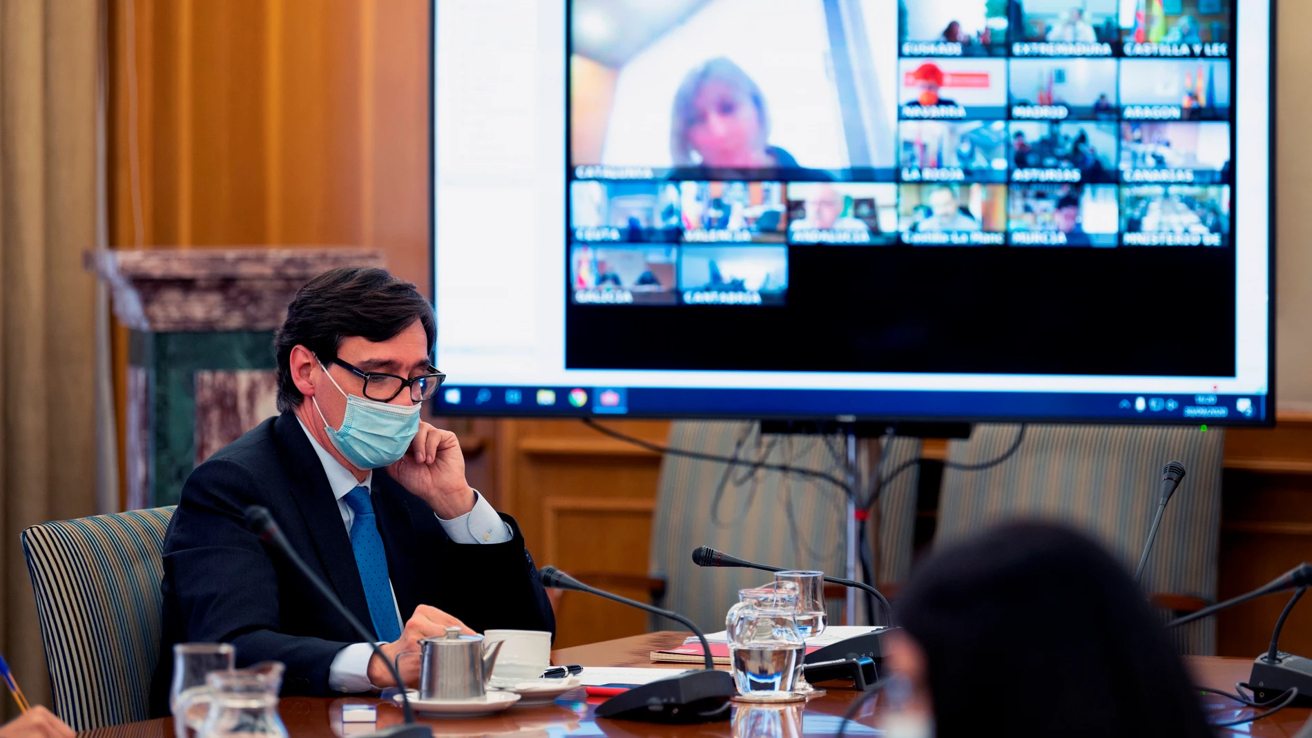 El ministro de Sanidad, Salvador Illa El ministro de Sanidad, Salvador Illa