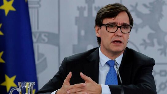 El ministro de Sanidad, Salvador Illa