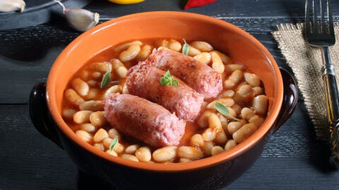 Judías con chorizo
