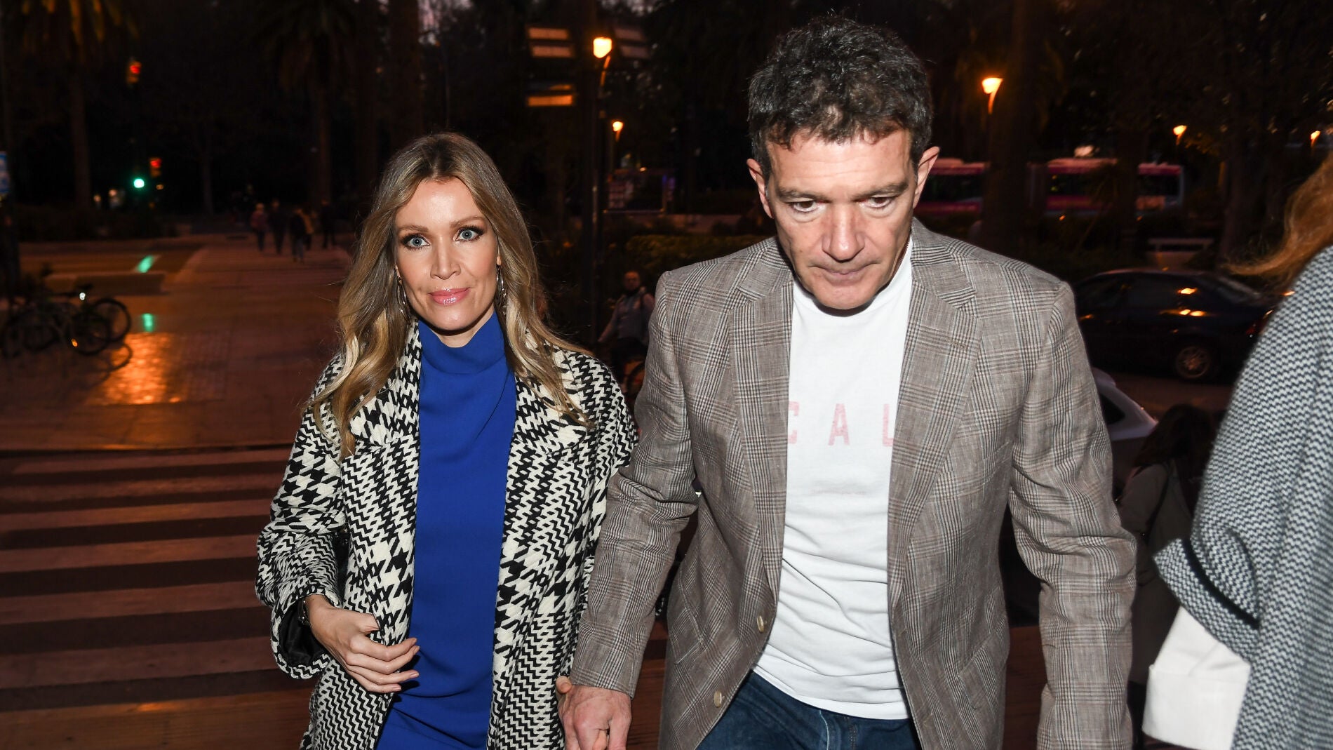 Antonio Banderas y Nicole Kimpel