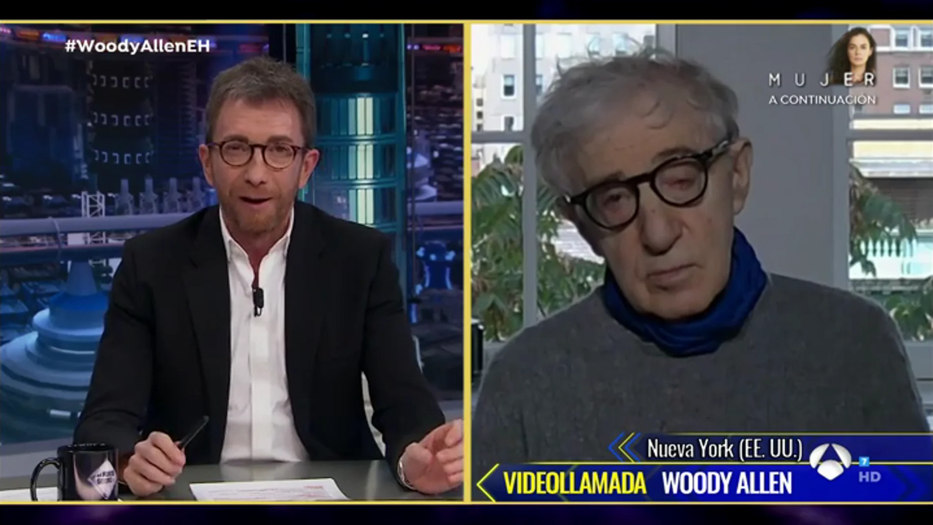  Revive la entrevista completa de Woody Allen en 'El Hormiguero 3.0'