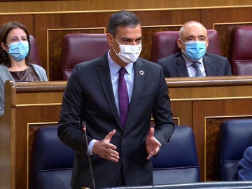Pedro Sánchez en la Sesión de control al Gobierno del miércoles 30 de septiembre de 2020