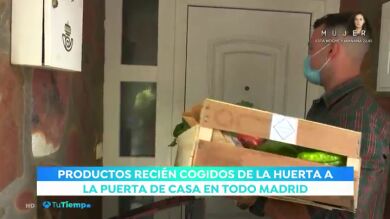 El confinamiento fomenta los negocios que llevan los productos de la huerta a la mesa