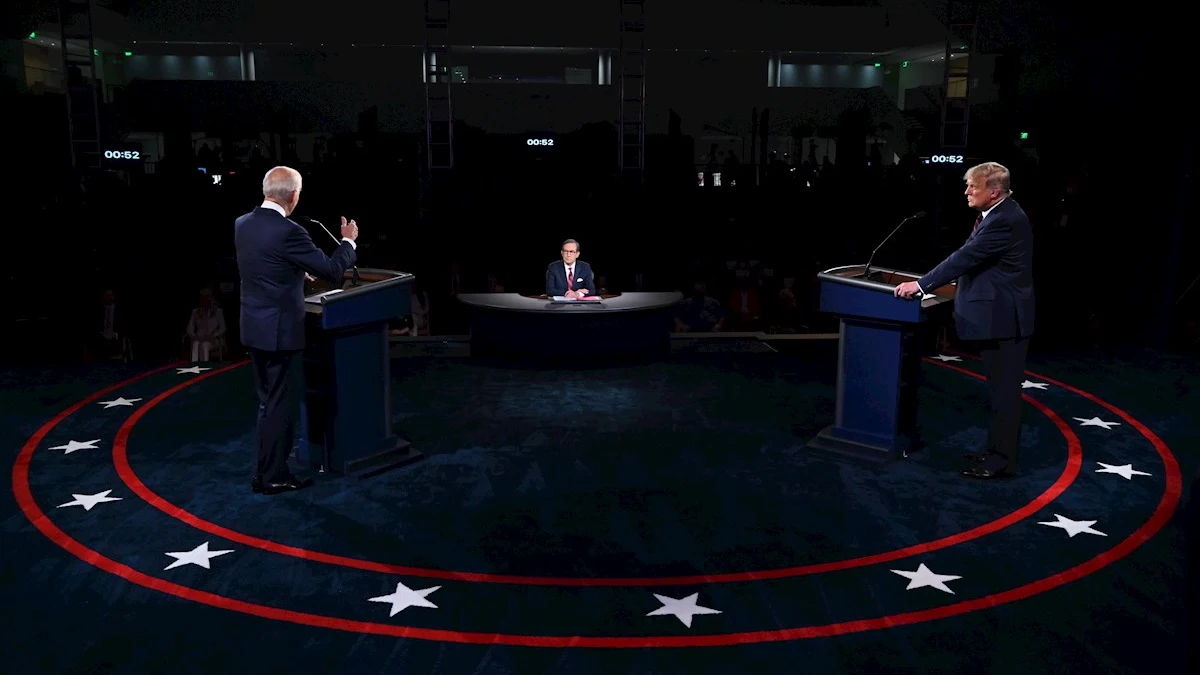 Debate entre Donald Trump y Joe Biden Debate entre Donald Trump y Joe Biden