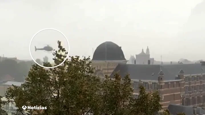 Tres detenidos por fugarse de una prisi&oacute;n de Bruselas secuestrando un helic&oacute;ptero