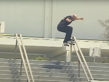 El skater Dane Burman se la juega en su nuevo vídeo 'Espero morir'