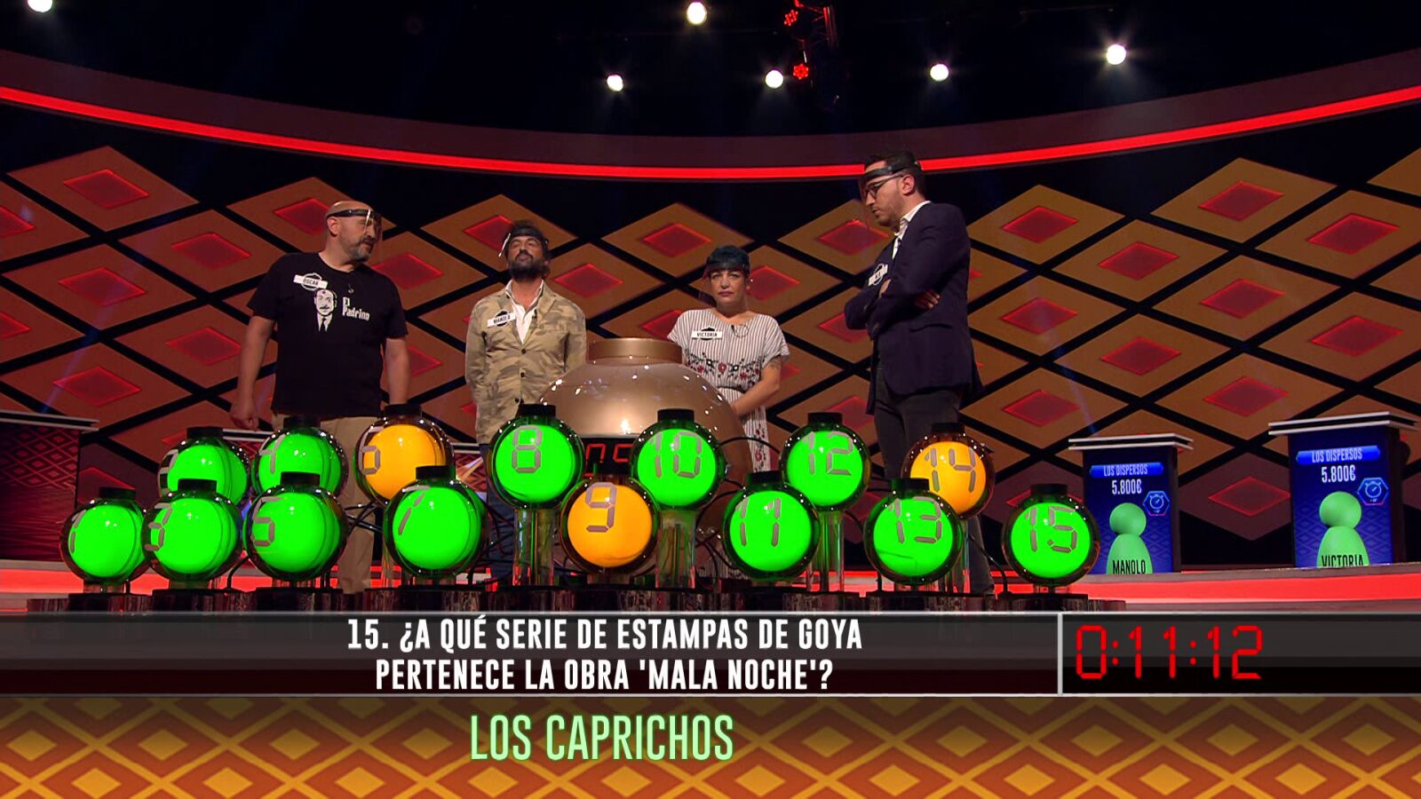 ¡Por qué poco! ‘Los dispersos’, a tan solo dos preguntas de llevarse el bote en su aniversario en ‘¡Boom!’