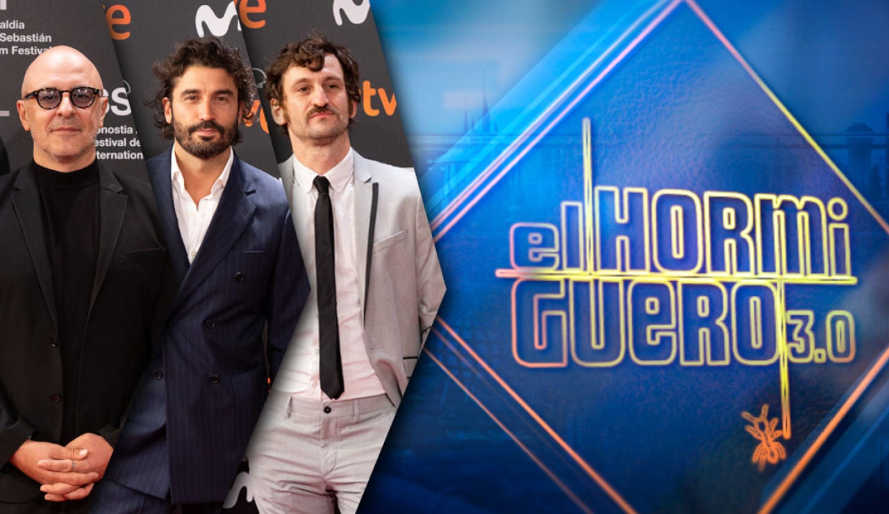 El miércoles visitan 'El Hormiguero 3.0' Raúl Arévalo, Roberto Álamo y Álex García El miércoles visitan 'El Hormiguero 3.0' Raúl Arévalo, Roberto Álamo y Álex García