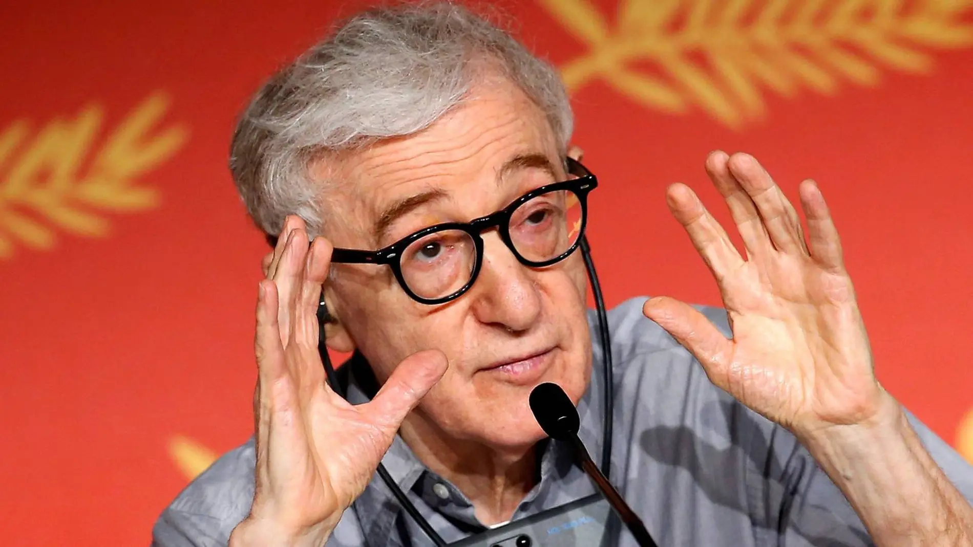 Woody Allen, durante una rueda de prensa en el Festival de Cannes Woody Allen, durante una rueda de prensa en el Festival de Cannes