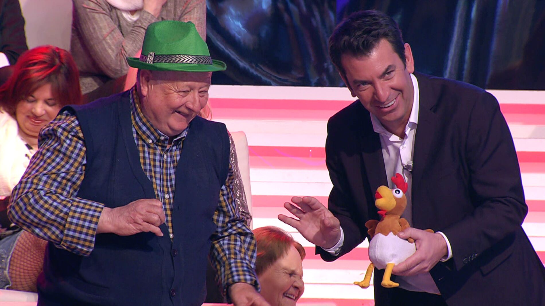 El ataque de risa de Arturo Valls en &lsquo;&iexcl;Ahora caigo!&rsquo; por la nueva fuerza del Tirol&hellip; con pollo