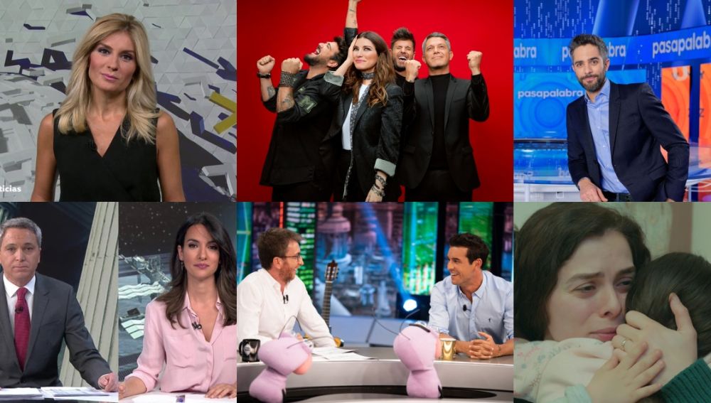 Antena 3, Líder De La Sobremesa, Prime Time Y Late Night, Logra Los ...