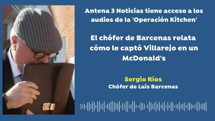 Antena 3 Noticias accede a los audios del 'caso kitchen' Antena 3 Noticias accede a los audios del 'caso kitchen'