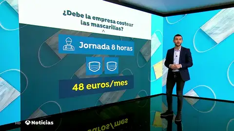 El Gobierno podría obligar a las empresas a facilitar mascarillas contra el coronavirus a sus empleados El Gobierno podría obligar a las empresas a facilitar mascarillas contra el coronavirus a sus empleados