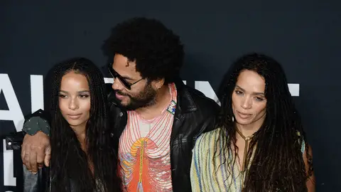Zoe Kravitz, Lenny Kravitz y Lisa Bonet Zoe Kravitz, Lenny Kravitz y Lisa Bonet