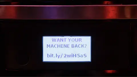 Cafetera inteligente hackeada Cafetera inteligente hackeada