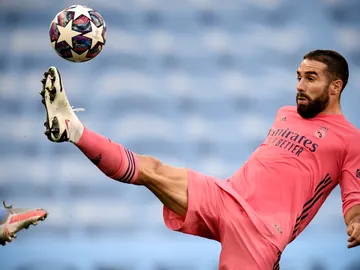 Dani Carvajal, durante un partido Dani Carvajal, durante un partido